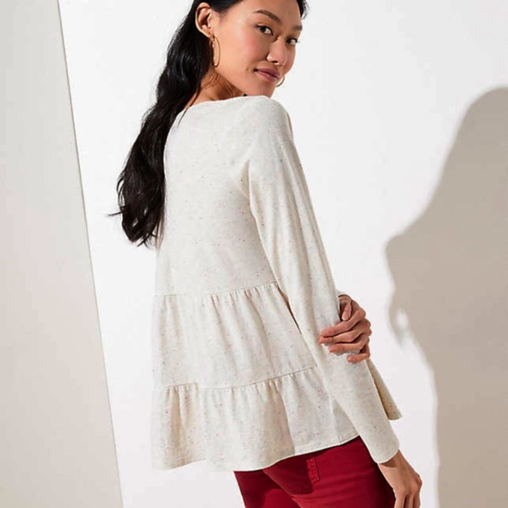 Loft Peplum Top